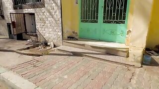 The poor stray cat needs the blue Spray to heal his wound.
