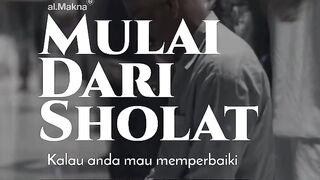 Mulai dari Sholat