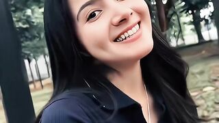 A beautiful woman who is seductive and charmingly beautiful