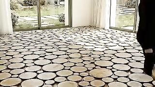 THIS FLOOR IS INSANE ???? Wooden Epoxy Floor
