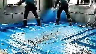Crafting an Epoxy Floor With A Motorcycle! #diy #design #craft