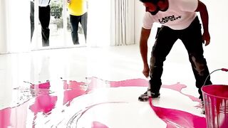 This Floral Epoxy Floor Looks Too Real to Be True ????????#shortsfeed #trending #shorts #dreamfloors
