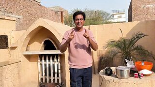 Aj First Time Hot Milk Cake bnaya__How to make hot milk cake__Wahab Kamran.mp4