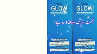 skin glow face wash and cream Brightening Pigmentation Remove Dark Spots