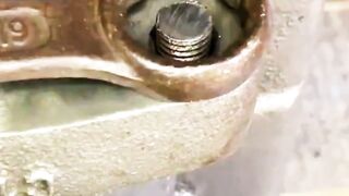Broken Bolt? Fill it with lead using a ring spanner, and then give up!