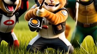 Cats, Turtles, and Dogs Fishing in a River: A Hilarious Adventure