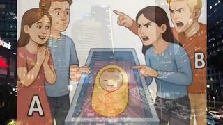 Pilihanmu menentukan tingkat IQmu loh Manakah orang tau asli bayi ini?