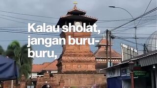Sholat jangan buru-buru