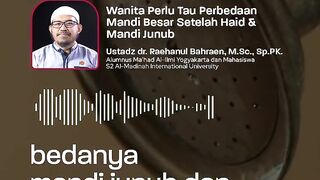 Mandi besar dan Mandi Junub
