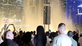 Dubai Burj khalifa view in night