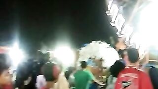 Suasana pasar malam