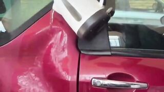 How to Fix a Car Body Dent Using Hot Water and a Suction Cup | Simple DIY Method