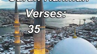 Surah Rahman (Verses 35–38) With Urdu & English Translation | Quran Recitation with Meaning #shorts