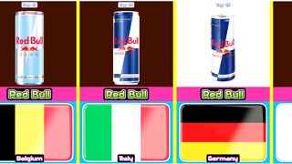 Top 17 famous energy drink from 17 different countries in the world