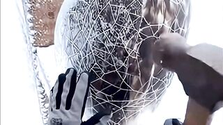 Frozen solid in ice- seconds later, the eagle takes flight #rescue #rescueanimals #arcticrescue