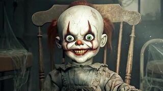 Scary Clown Doll #horror #scary #creepy