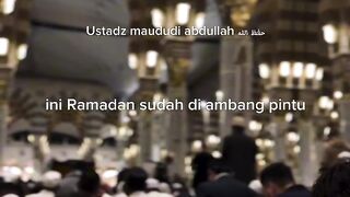 Ramadhan di depan pintu