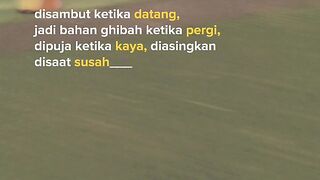 Begitulah manusia