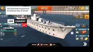 BATTLE OF WARSHIPS MOD APK| UNLIMITED MONEY & FREE SHOPPING!