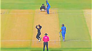 Muhammad wasim back to back sixes against New Zealand