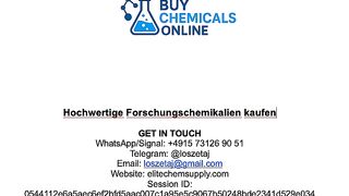 Hochwertige Forschungschemikalien kaufen