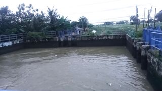 mancing ikan mujaer di pintu air gede gede ikannya