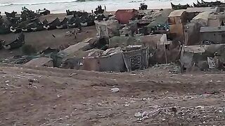 Exploring Cap 7 Fishing Village | Near Dakhla, Morocco