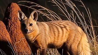 Aardwolf #viral #wildlife #fyp #nature