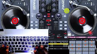 How To Dj Scratch and Drops on a laptop Keyboard The Controller Model????????????