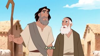 Histórinhas da bíblia: Arão e Moisés.