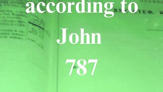 The Gospel according to John 787
