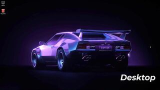 Theme for Windows 10 in neon style 2021 !!!