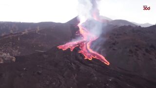 It's a horror !!! La Palma volcano lava