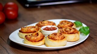 Мини-пиццы «Розочки»