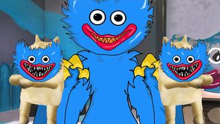 Poppy Playtime Huggy Wuggy x FNF x Squid Game / H3RO!NE animation meme