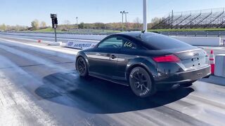 Brutal AUDI TTRS 9.03s@1/4 Mile
