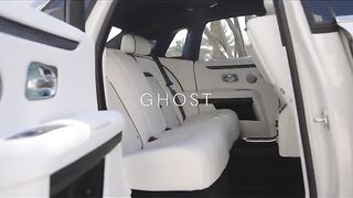 2022 rolls royce ghost Dubai extended interior