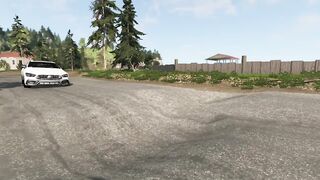 Cars vs Potholes BeamNGdrive
