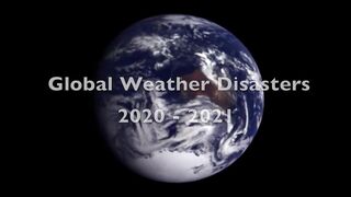 Global weather disasters 2020-2021