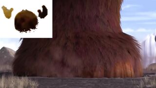 Scrat finally eats his acorn