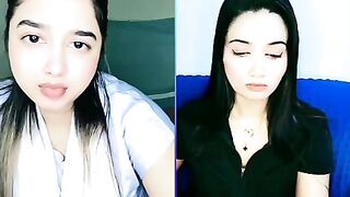 most beautiful Bangladesh two girls pk live punishment