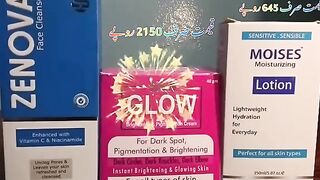 Skin Glow Cream Brightening Pigmentation noises moisturizing lotion zenova face cleanser
