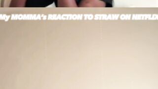 My parents reaction to “STRAW” ???????? #netflix