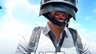 Player skydiving from plane into battlefield.