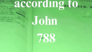 The Gospel according to John 788