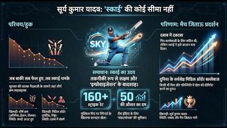 Watch full highlights, SKY masterclass, और जानिए कैसे सूर्या बने मैच के हीरो।