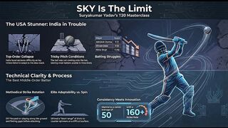 Suryakumar Yadav Saves India’s Pride | SKY’s Stunning Dive & Match Winning Knock ????????????