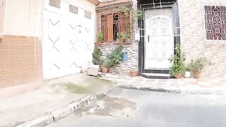 The mother cat came out to me as soon as she saw me for love and food.