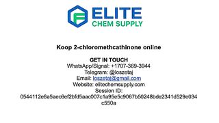 Koop 2-chloromethcathinone online
