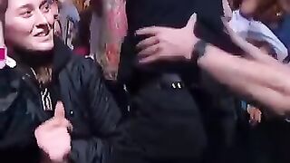 Michael Jackson Surprise Fan During "You Are Not Alone"